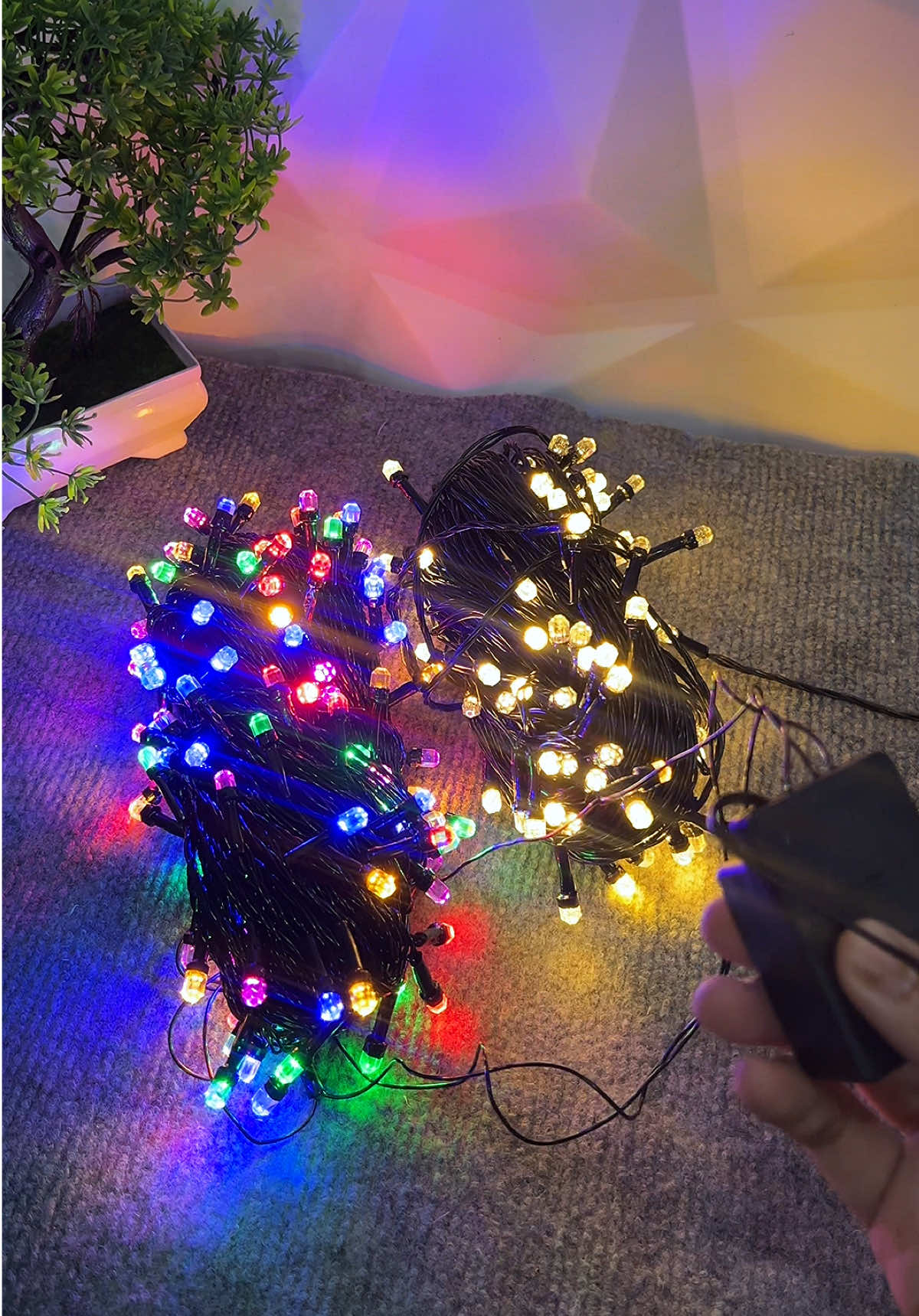 Lấp lánh siêu đẹp luôn ạ #dentrangtri #dentrangtritet #dentrangtrisanvuon #xuhuong #tranghatay96 