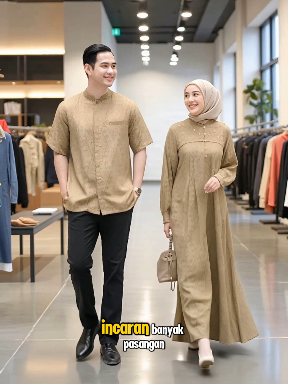 Rekomendasi Sarimbit Sabira Couple Baju Sarimbit.  #gajiansale #promoguncang1111 #modalkontendoang #sipalingaffiliate #sarimbit 
