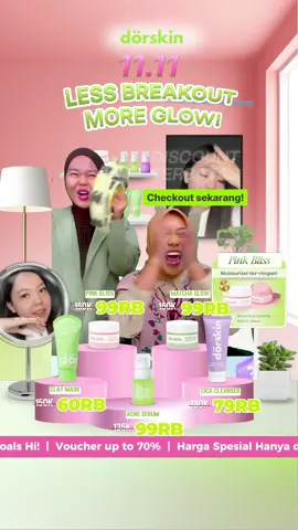 Kurang murah apalagi? GAS CO🔥🔥 #PromoGuncang1111 #dorskin #jerawat #acnetreatment #acnefighter 