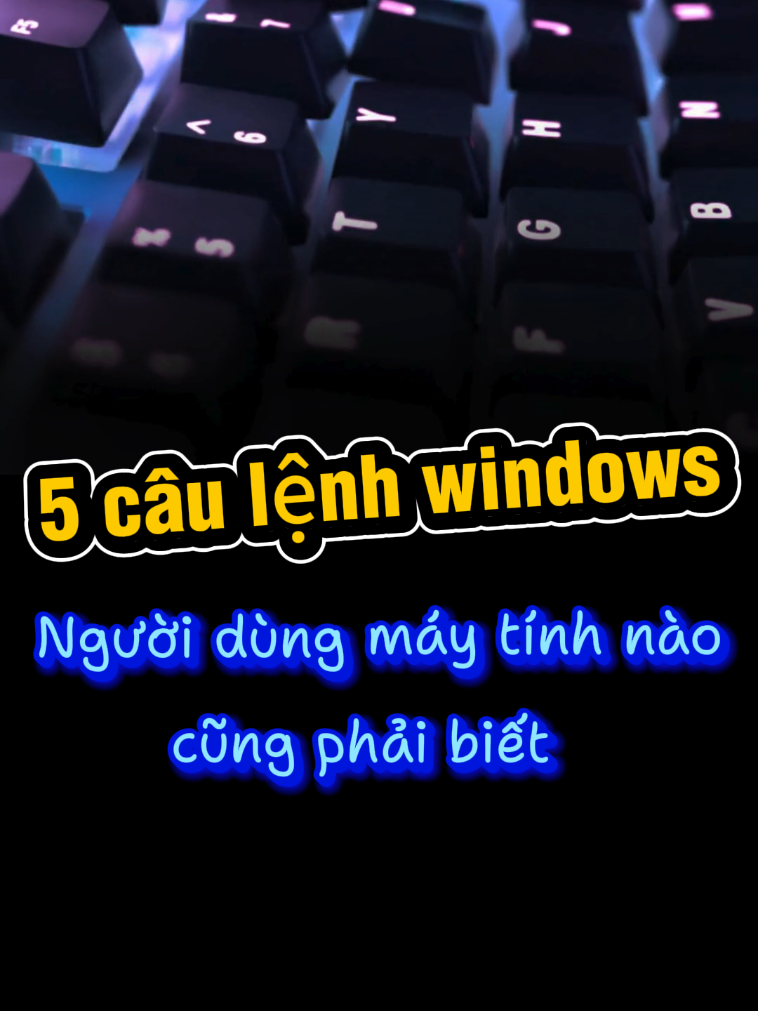 Lưu ngay 5 câu lệnh này cực kì hữu íchchi người dùng máy tính #twolf #5caulenhmaytinh #thuthuatmaytinh #meopc #techtips #pc  #tipsandtricks