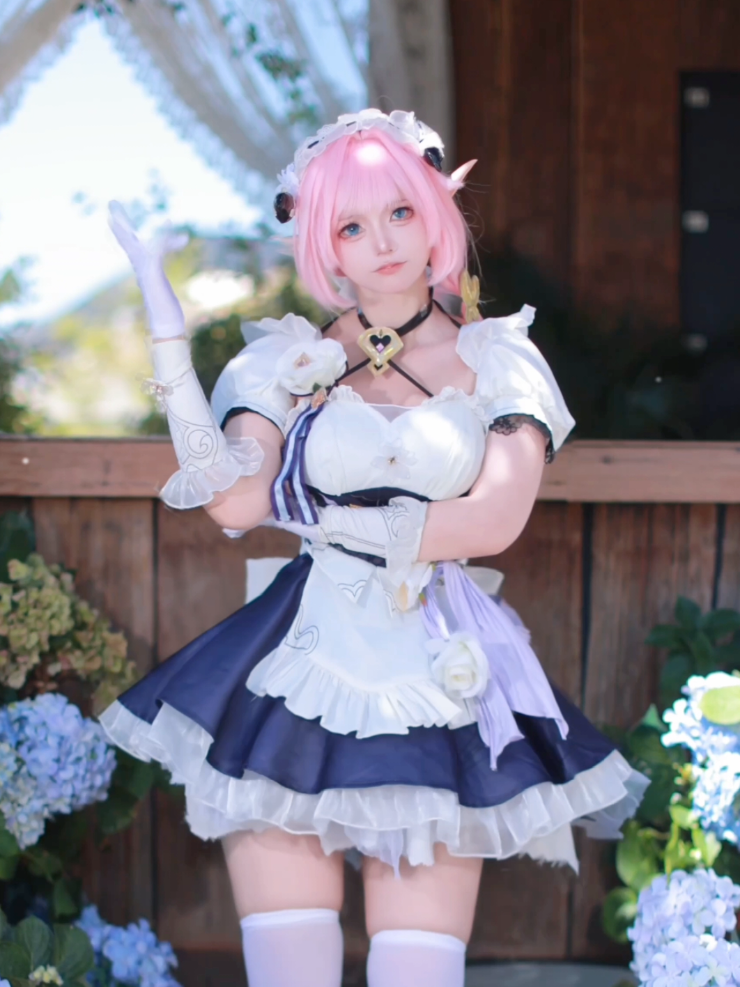 Elysia so beautiful! #cosplay #elysia #honkaiimpact3rd #cute #douyin 