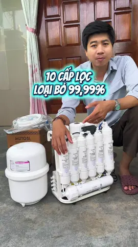 Trả lời @nguyễn tấn Quốc máy lọc nước để gầm có nước lọc ion kiềm phù hợp cho anh chị lọc sạch nước mà không có không gian để tủ lọc lớn. Công suất lọc như máy lớn, lắp đặt miễn phí tại nhà. Hàng chính hãng Mutosi phân phối tại các trung tâm điện máy, bảo hành 36 tháng #maylocnuoc 