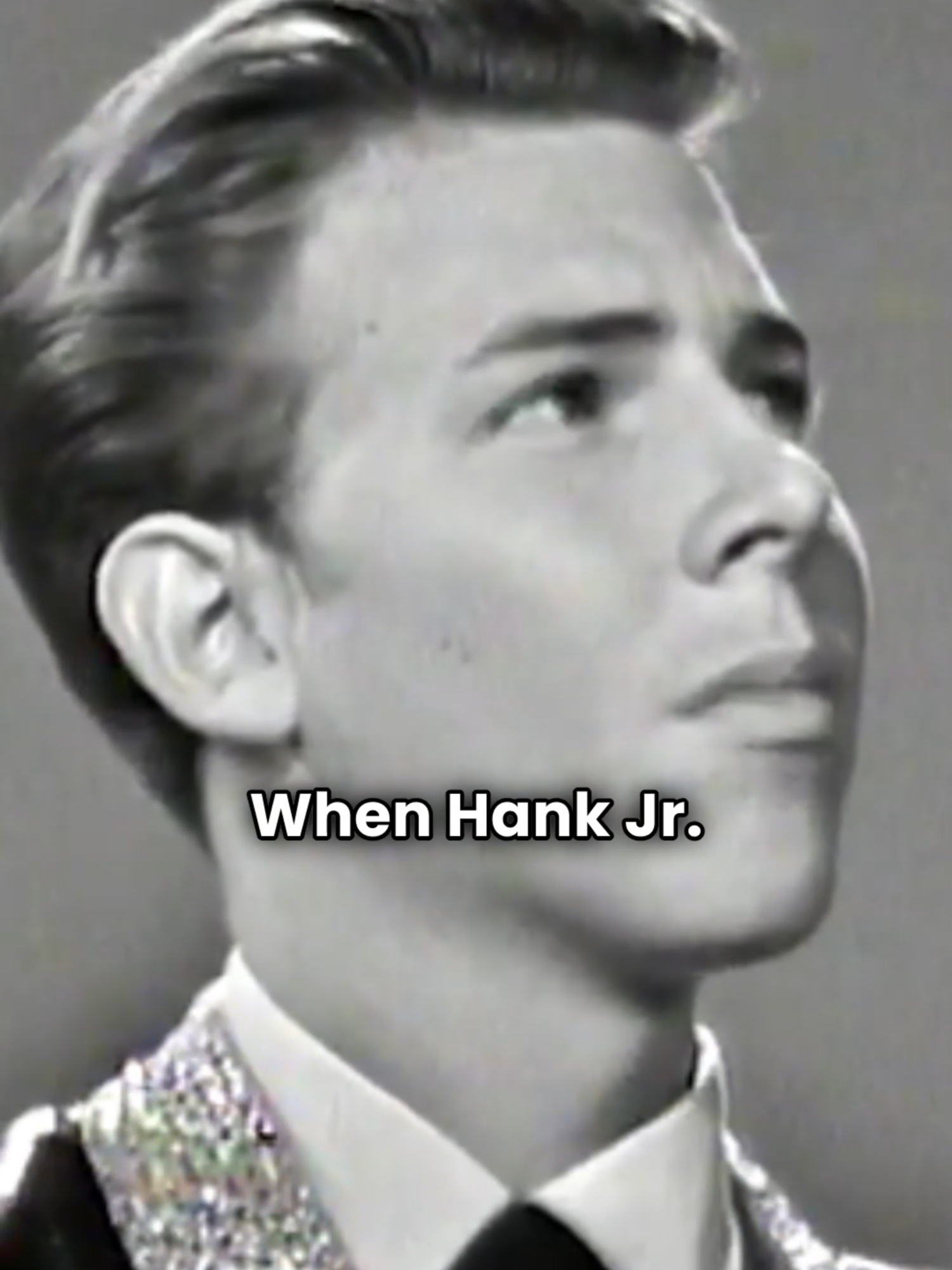 Hank Williams Jr. has always honored his dad Hank Williams. #hankwilliamsjr #hankwilliams #countrymusic