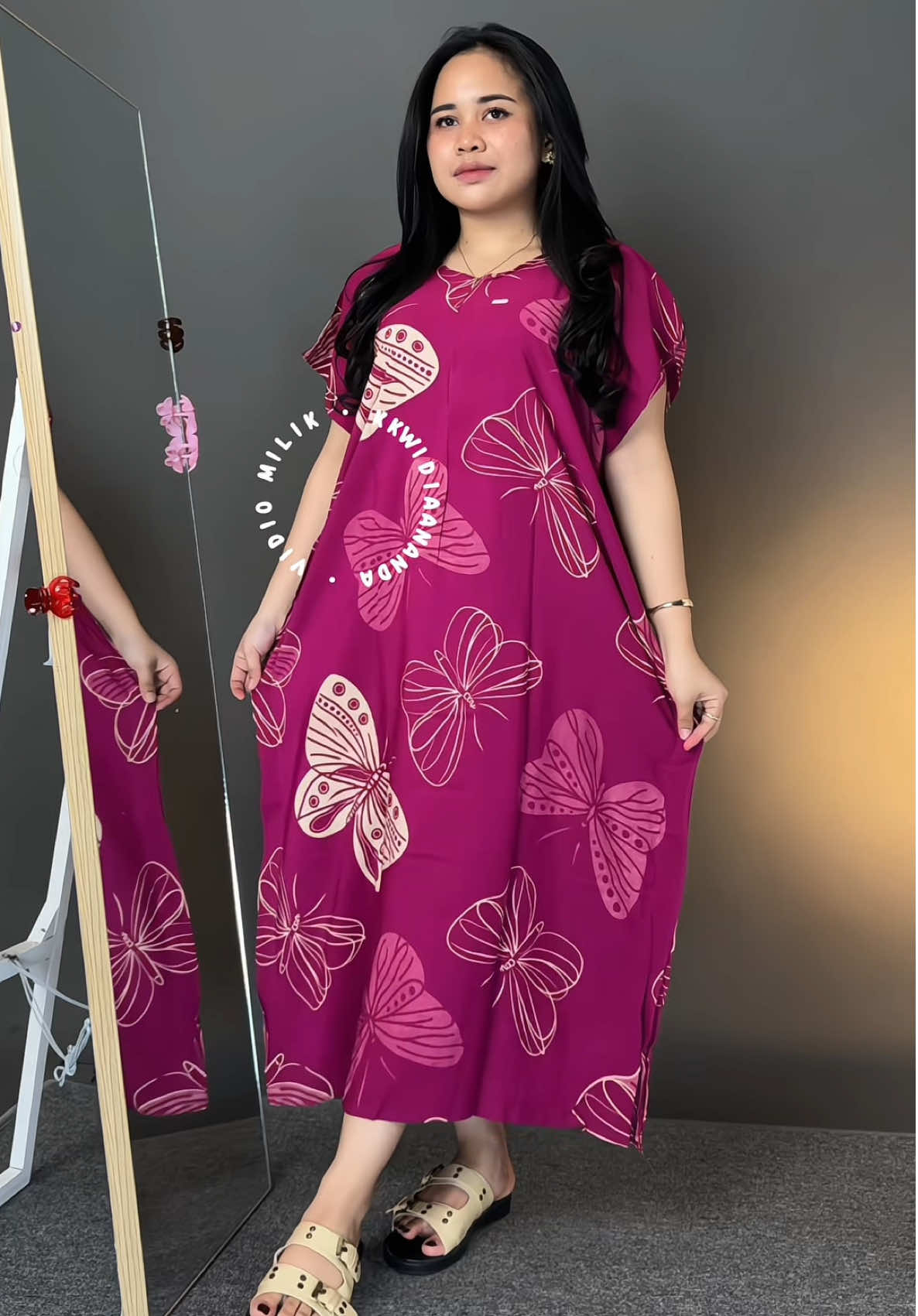 Rekomendasi daster rayon cantik adem motif kupu2 #dasterviral #dastermurah #dasterkekinian 