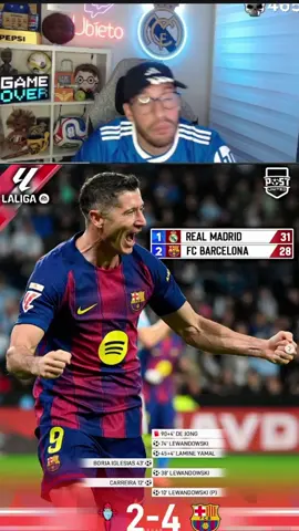 Lewandoski saca los tres puntos #futbol #fcbarcelona #ubietoo #lewandowski #deportesentiktok #footballtiktokacademy #footballtiktok