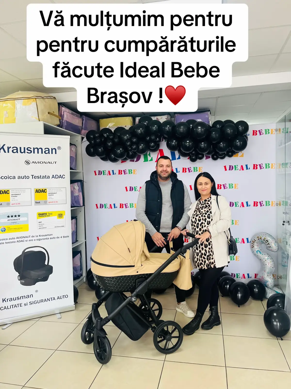 🎉Vă așteptăm și în perioada următoare cu produse la cele mai mici prețuri din an !🎊 Vă așteptăm la Ideal Bebe Brașov ! ♥️