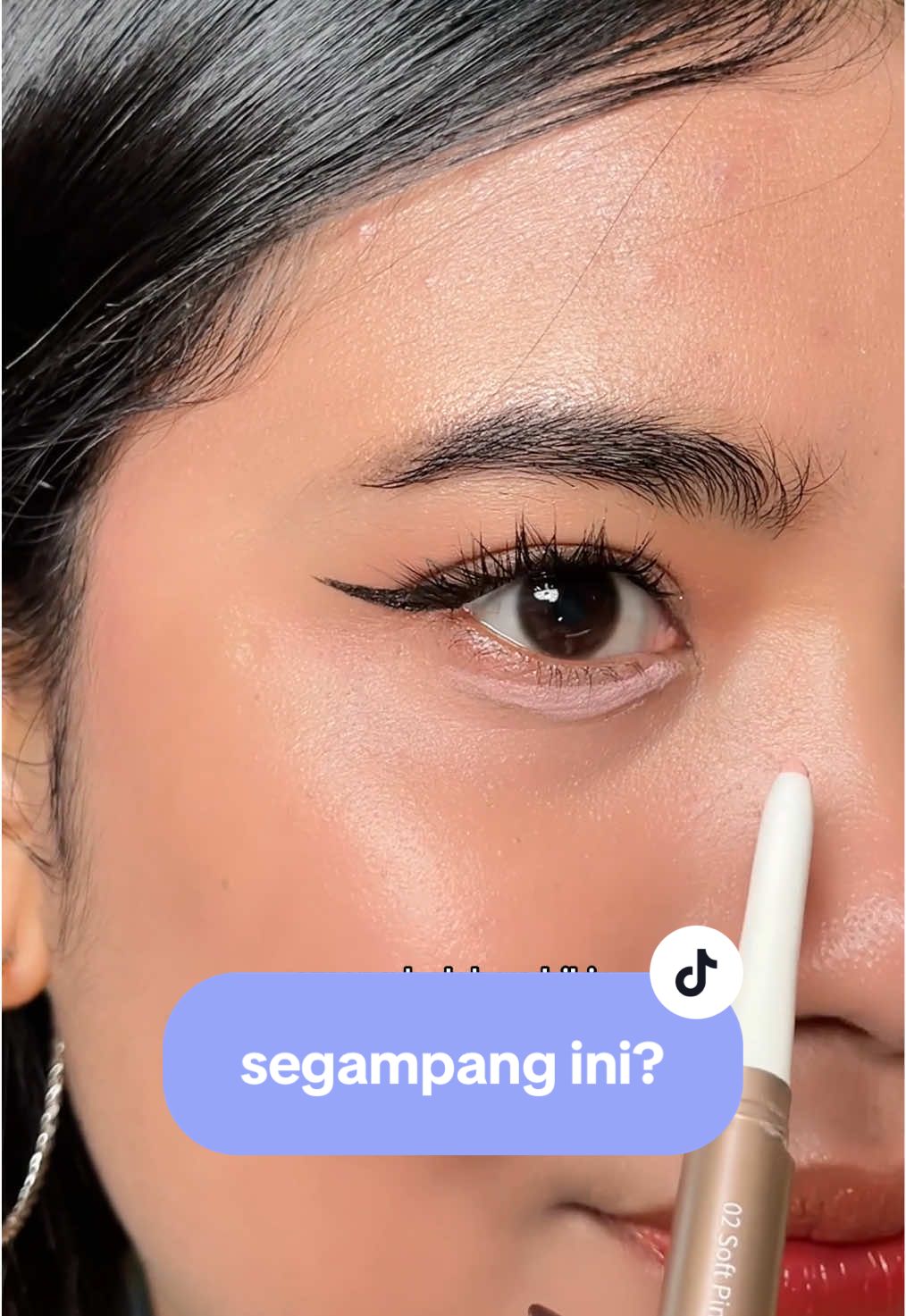 emang boleh ya bikin aegyosal segampang satset gini? #prettyme #1111 #makeup #aegyosal #aegyosalmakeup 