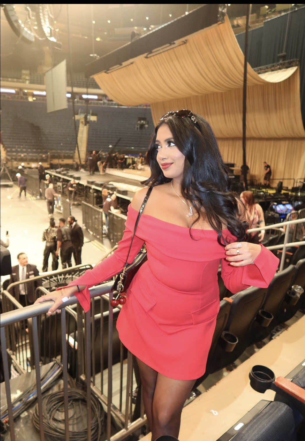 @GIVĒON in NYC 11/6 🤎 @bertadryl #dearbelovedtour #giveonconcert #fyp #giveonconcertoutfits #madisonsquaregarden 