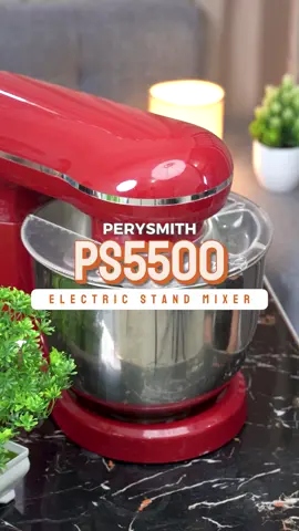Whip, mix, and knead like a pro with the PerySmith PS5500 Stand Mixer 🧁✨ Perfect for every baker’s kitchen! #PerySmith #StandMixer #BakingMadeEasy #KitchenEssentials #TikTokShop11BigPamasko 