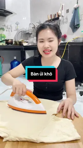 Bàn là khô chống dính #buithituoi1197 #banlakhochongdinh #banuikho 