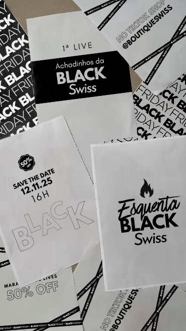 É oficial: A nossa primeira live da Black Friday vem aí! 12/11/25 às 16h! Descontos de até 50%, imperdível! 🖤 #blackfriday #live #blackfridayspacials #modafeminina #blackfridaysale    