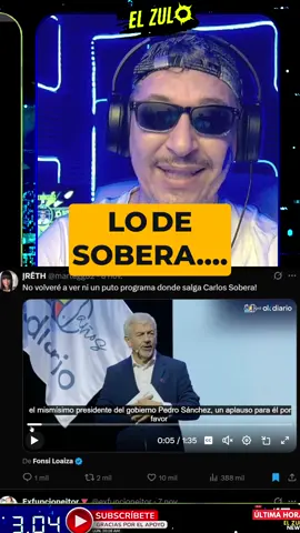 Lo de Carlos sobera no lo vimos venir... #OkDiario #CarlosSobera #PolíticaEspañola