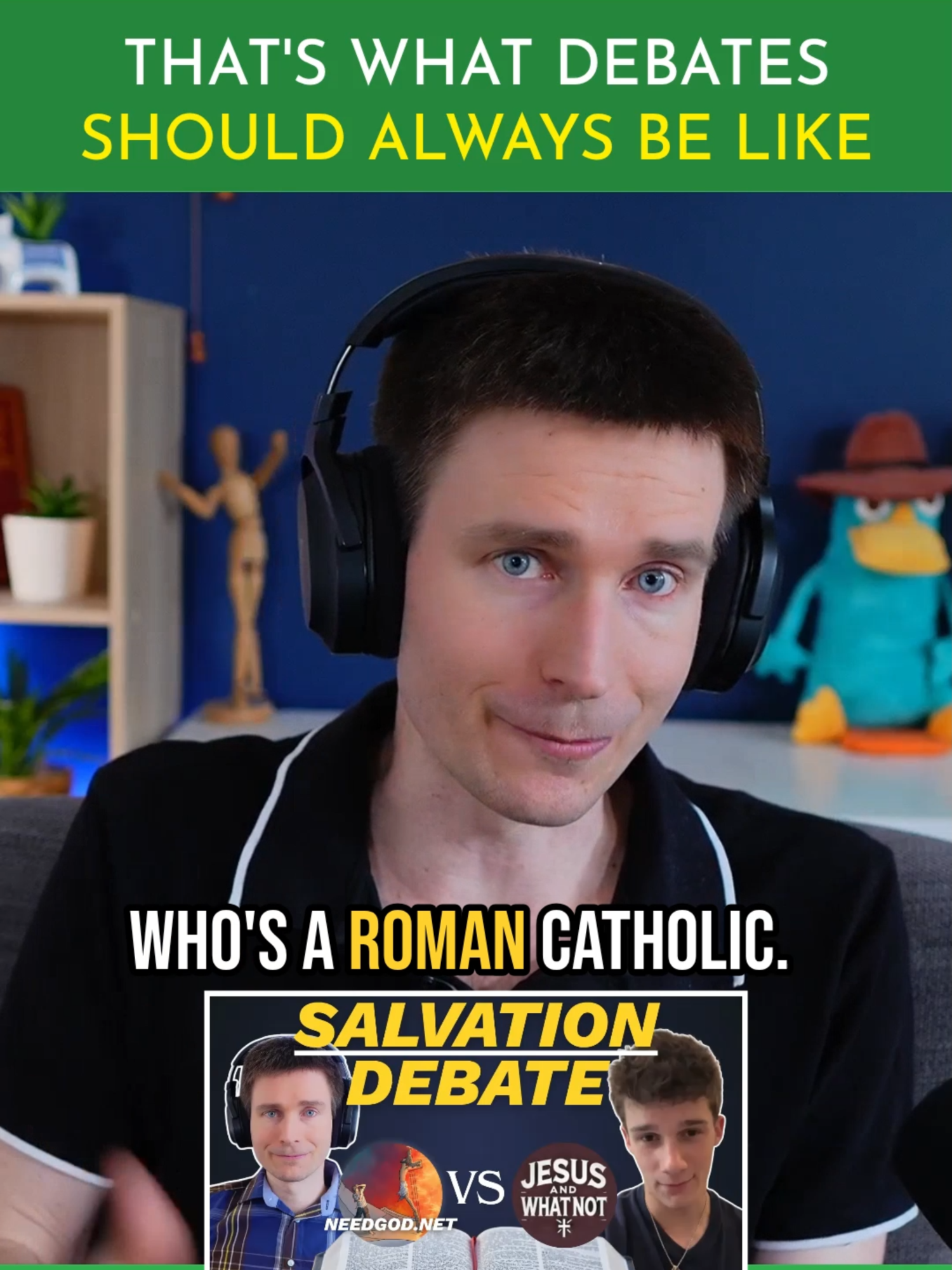 That's what debates should ALWAYS be like #christian #debate #christianity #bible #jesus #salvation #galatians #preach