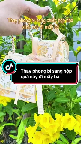 Không cần món quà lớn, chỉ cần một chiếc túi nhỏ xinh thế này cũng đủ gửi trọn tấm lòng đến thầy cô 💛 #kenhnharoka  #hopdungqua  #qua20thang11  #hopqua  #mebimreview  