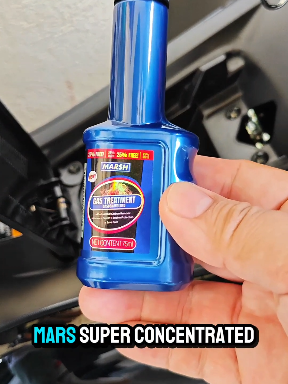 Mahina hatak? Malakas sa gas?  Subukan mo ‘tong Marsh Fuel Treatment! Proven linis makina, tipid sa gasolina, at smooth sa andar! #MarshFuelTreatment #GasTreatment  #TipidSaGas  #CleanEngine  #MotorcycleCare