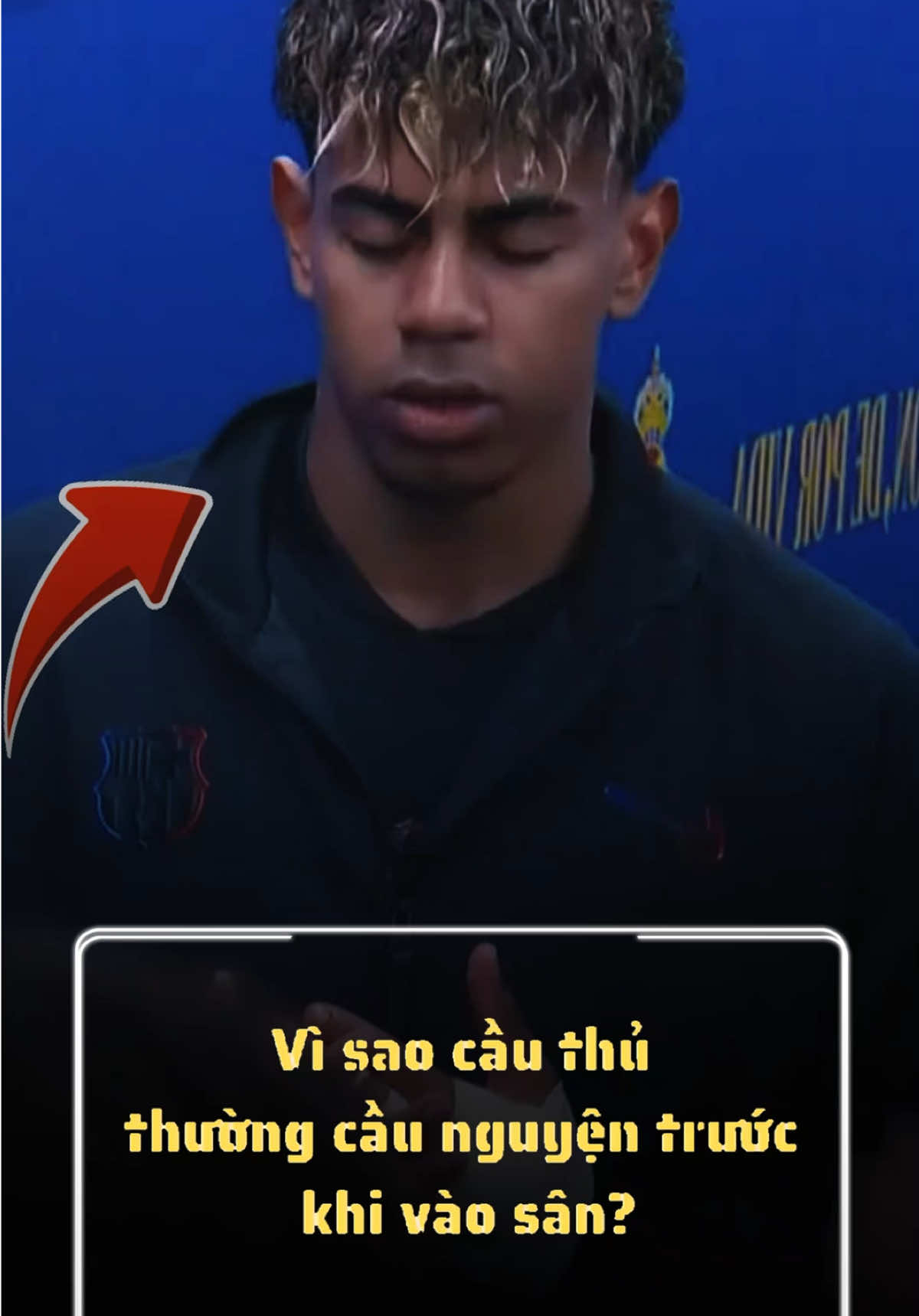 Vì sao cầu thủ thường cầu nguyện trước khi vào sân? #bongda #football #viral #foryou #fyp 