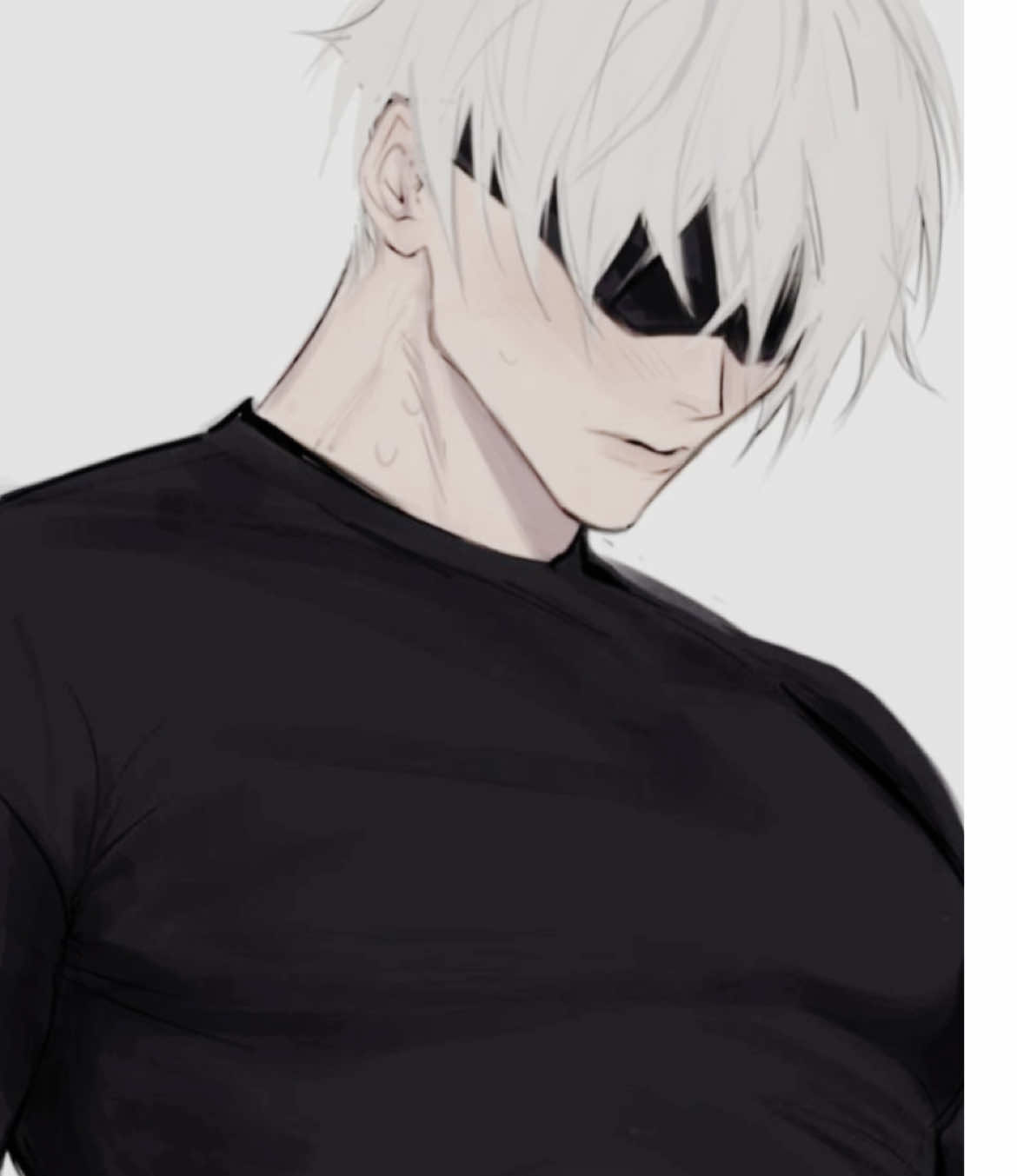 this was specifically made for me but i want to show it to the world❤️‍🩹 . . . apps used:blurrr art credit; 6enesiass on twitter ib/rm;@  @Miri  #fyp #viral #jjk #gojo #vsp 