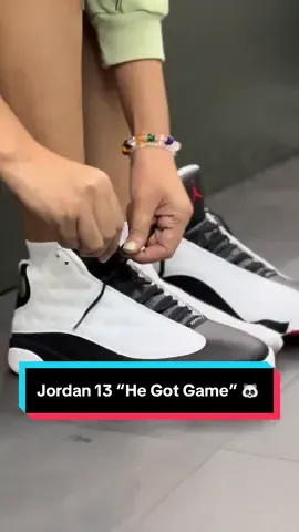 Jordan 13 “He Got Game” 🐼  For Orders, Message us on  FB Page: Ellas Sneakers  #fyp #suprisegift #viralvideo #casualshoes #jordan13hegotgame 