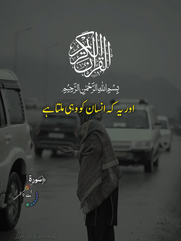 انسان کو وہی ملتا ہے جس کے لیے وہ #quranrecitation #quran #urduqurantranslation #islamic_video #quranmajeed 