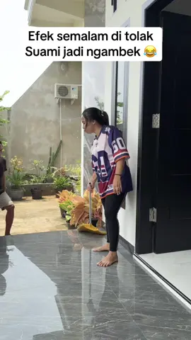 Efek semalam di tolak jadi ngambek 😂