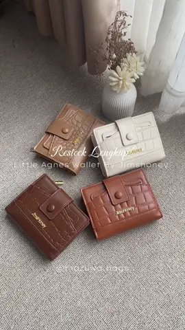 Baru restock Little Agnes Wallet langsung diambyarin😭 CO ga🫵🏻 #littleagneswalletjimshoney #jimshoney #dompetwanita 