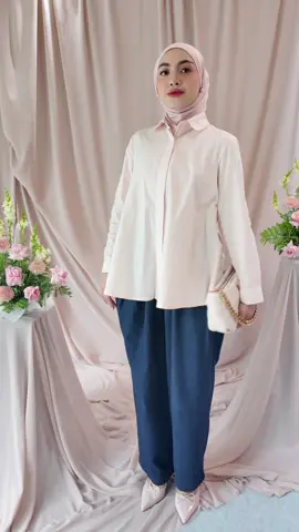 Best combo Glyn Peach Top with Meline Denim Pants 💖  #hijabchic #fashiontiktok #outfitideas #pantsforwomen #outfitinspo 