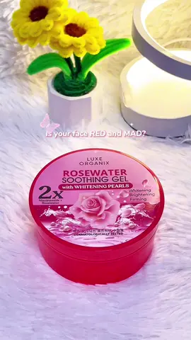 Haggard sa init at dry skin? Luxe Organix Rosewater Soothing Gel! Instant hydration at cooling relief para fresh ka ulit. 🌸 #Luxeorganix  #rosewater  #skincare  #affiliatemarketing 