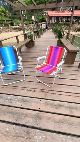 🏖️ Confira Cadeira de Praia Mor Alta! Alumínio dobrável, cores azul ou rosa sortido — leve e prática! ✨ #praia #verão  #promoção #cadeiras 