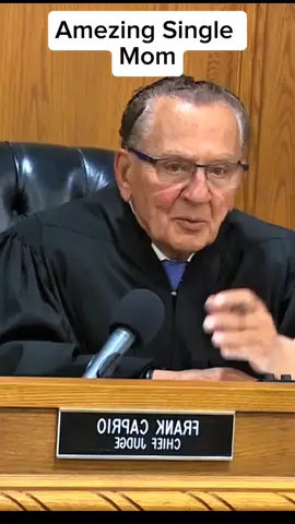 Extraordinary mom #judgefrank #judgefrankcaprio #judge #courtroom 