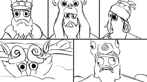 IB/OG: @slopglazer47  Some faction leaders.. heh... (WHO DO I ANIMATE NEXT WHAT DO I DO?!?) #art #totallyaccuratebattlesimulator #2danimation #tabs #animationmeme 