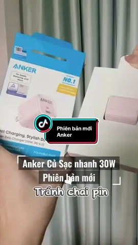 Chương trình! phiên bản mới Củ sạc nhanh 30W chuẩn shop Mall VNam BH Anker #anker #cusacanker #cusacnhanh #sacnhanh20w #sacnhanh30w 