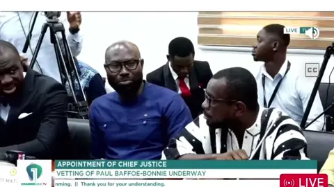 I preceded my remarks with a quote from Shakespeare’s Macbeth during the Vetting of the Acting Chief Justice!