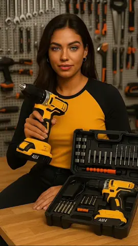 Parafusadeira Furadeira 48V  #tiktokshopbrasil #ferramentas #parafusadeira 