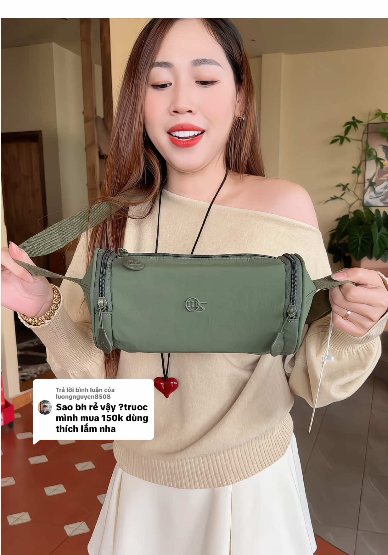 Trả lời @luongnguyen8508 Túi đeo chéo nam nữ hình trống đựng điện thoại nhỏ gọn , chống thấm nước #memonbo #tuideocheo #tuidungdienthoai #tuichongnuoc #tuivaioxford 