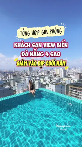 Tổng hợp giá phòng khách sạn view biển 4 sao giảm vào dịp cuối năm #dulichdanang #danang #dulich #danang24 #combodanang 