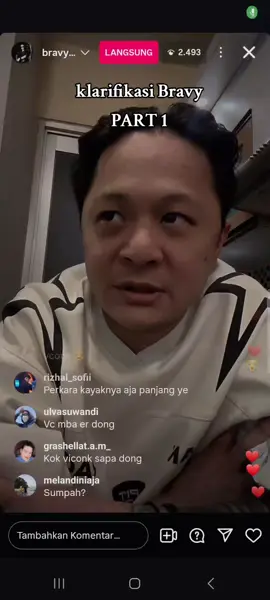 erika bravy putus 🥺 semangat mbak er @eri_carl @bravyson_vconk  . . . . #trending #erikacarlina #bravy #bravysonvconk #erikabravyputus 