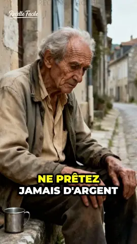 Ne prêtez pas votre argent, préservez votre respect