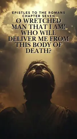 Why Do I Keep Doing What I Hate? | Romans Chapter 7 ⚔️ The Inner Battle — Between Flesh and Spirit. In Romans 7, Paul opens his heart and reveals the struggle every believer faces. He writes with raw honesty: “For the good that I will to do, I do not do; but the evil I will not to do, that I practice.” The law is holy—it shows what is right—but it also exposes the sin within us. It’s like a mirror revealing our need for a Savior. Even Paul, the great apostle, admits the war within his soul: his spirit longs to obey God, but his flesh resists. Yet, in this confession lies hope. He cries out, “O wretched man that I am! Who will deliver me from this body of death?” And answers with victory— “I thank God—through Jesus Christ our Lord!” Romans 7 reminds us that while the struggle is real, freedom is found only in Christ. 🔥 Romans 7 — The war within us points to the Savior who wins for us. #Romans7 #BattleWithin #FleshVsSpirit #FreedomInChrist #BookOfRomans #FaithInChrist #JesusSaves #BibleInspiration #ChristianFaith #StrugglingButSaved #GraceOverSin #HopeInChrist #BibleStudy #InnerBattle #GodIsFaithful #WalkByFaith #SpiritualWarfare #VictoryInJesus #UnshakableFaith #DeliveredByGrace