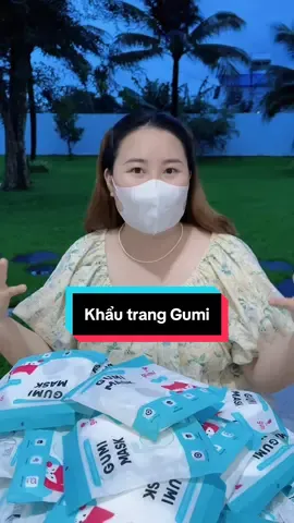 Tin nổi không cả nhà ơi, zá quá hời cho 500 cái khẩu trang 5D nhà Gumi nha #gumi #khautrang #khautrang5d 
