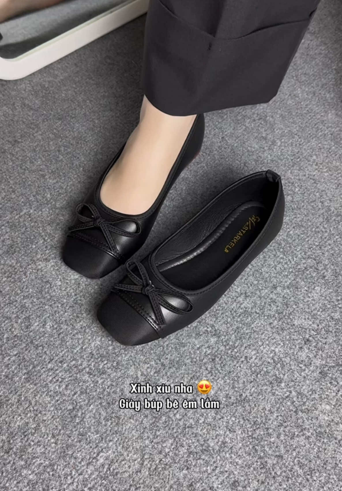 Xinh êm lắm nè mấy bà, chân ái nha #giaycaogot #reviewlamdep #giaydep 