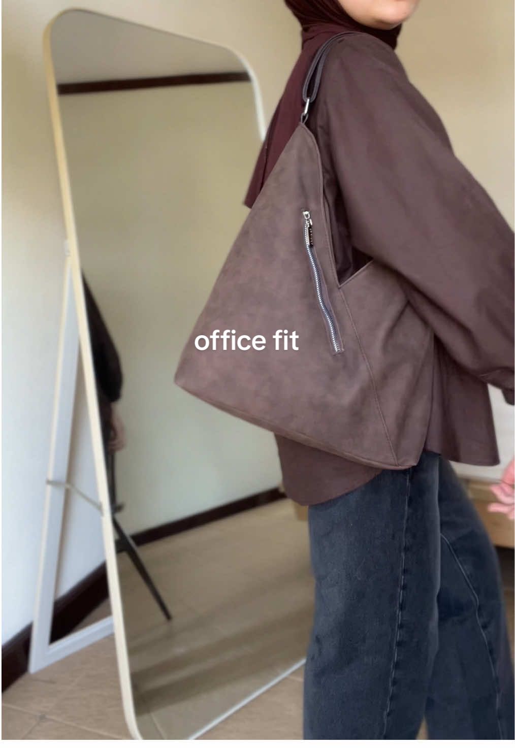 🖤🤎 #hijaboutfit #kemejawanita #taswanita 