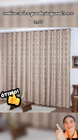 #cortina sala e quarto#3 m x270#viralizar #tik Tok shopping#brasil @Patrícia 
