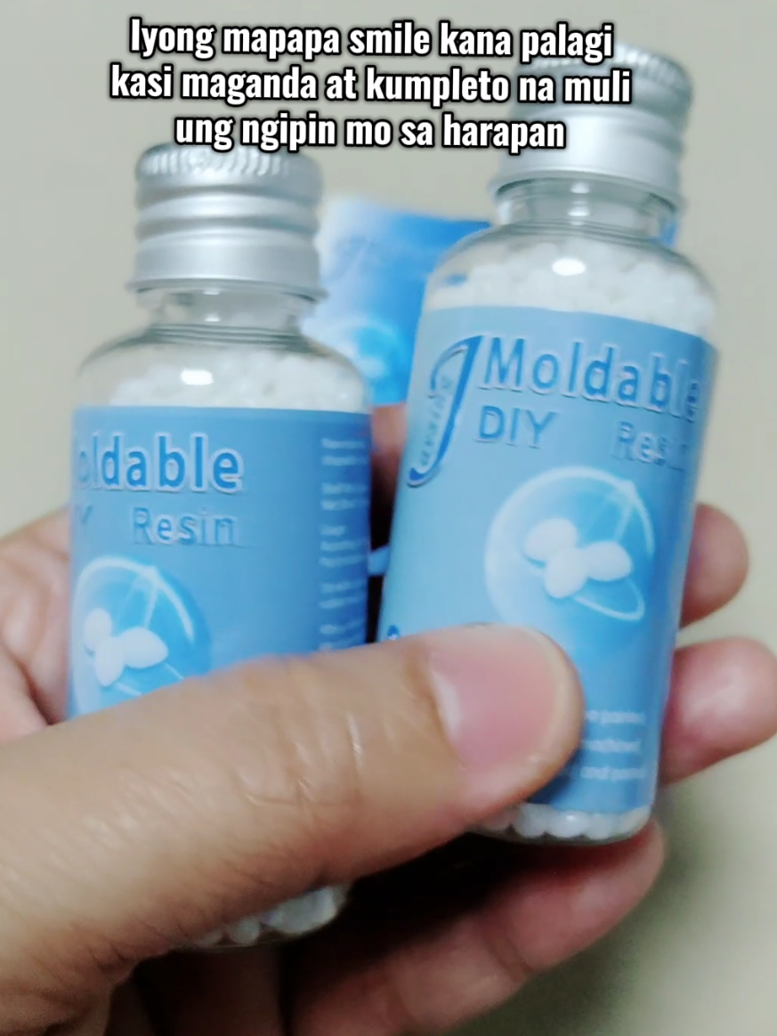 Mapapa smile kana palagi #temporarydiyresin #diyresin #moldablediyresin 