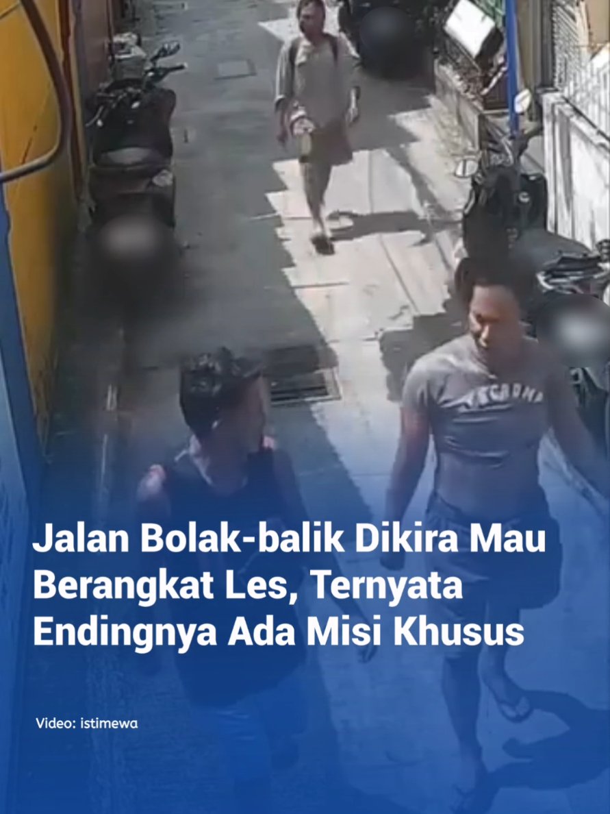 - Momen seorang pria mondar-mandir dikira mau berangkat les ternyata ada misi khusus.  Lokasi bukan di Indo • • • #besi #besi1kg #medsoszone #peristiwaterkini #indonesia 