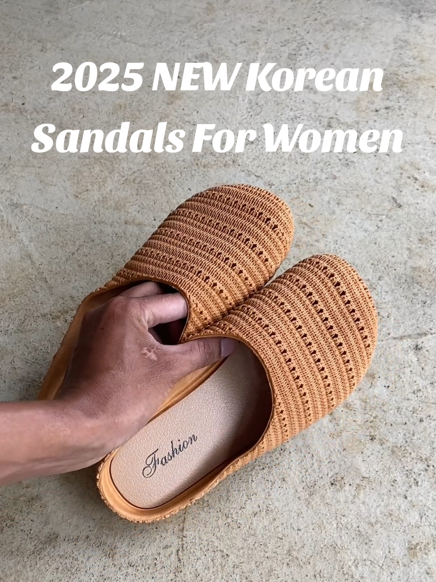 2025 NEW Korean Sandals For Women #sandalsforwomen #koreansandals #slippersforwomen #koreanslippers #TikTokShop11BigPamasko 