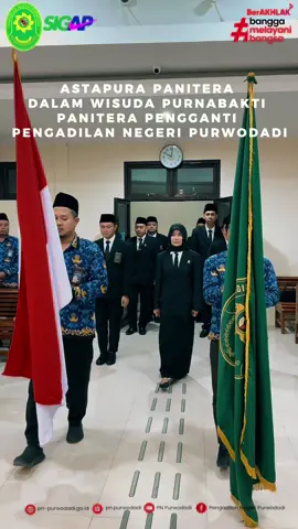 ASTAPURA PANITERA DALAM WISUDA PURNABAKTI PANITERA PENGGANTI PENGADILAN NEGERI PURWODADI Purwodadi – Senin, 10 November 2025. Bertempat di Ruang Sidang Utama Pengadilan Negeri Purwodadi pada pukul 09.30 WIB, Pengadilan Negeri Purwodadi menyelenggarakan Acara Astapura, Wisuda Purnabhakti Panitera Pengganti Pengadilan Negeri Purwodadi, Ibu Yuwinarni.  . (25/11/10, Admin) @humasmahkamahagung @ditjenbadilum @bawas.mari @pt_jawatengah @kemenpanrb @rbkunwas 📌 Ikuti informasi dan kegiatan Pengadilan Negeri Purwodadi melalui: Instagram: https://www.instagram.com/pn.purwodadi/ Facebook: https://www.facebook.com/pengadilan.negeri.purwodadi/ Youtube: https://www.youtube.com/@pnpurwodadi8847 Website: www.pn-purwodadi.go.id #humasmahkamahagung #ditjenbadilum #PNPurwodadiSIGAP #purnatugas 
