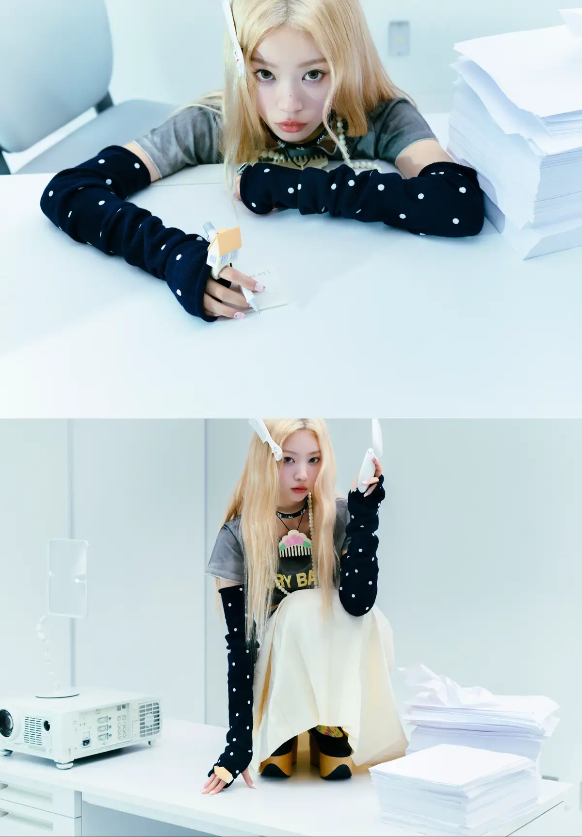 ’NOT CUTE’ concept photos #illit #moka #모카 #sakaimoka #fyp 