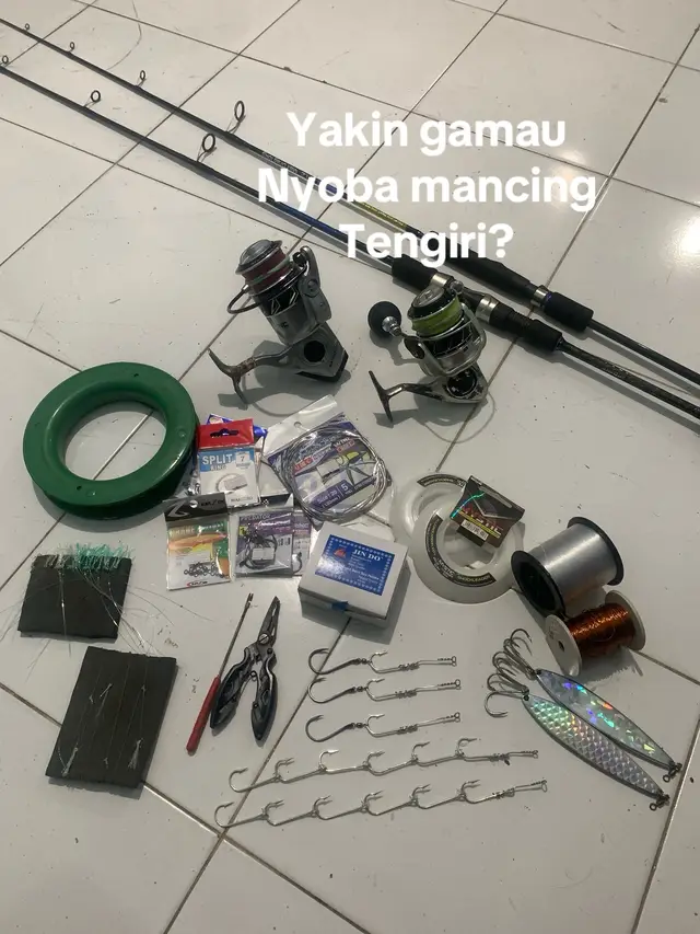 Yakin gamau belajar mancing tengiri?