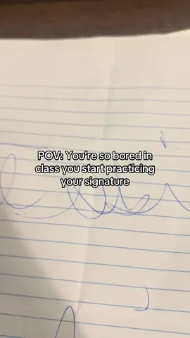 facts #fyp #school #bored #signature #relatable 