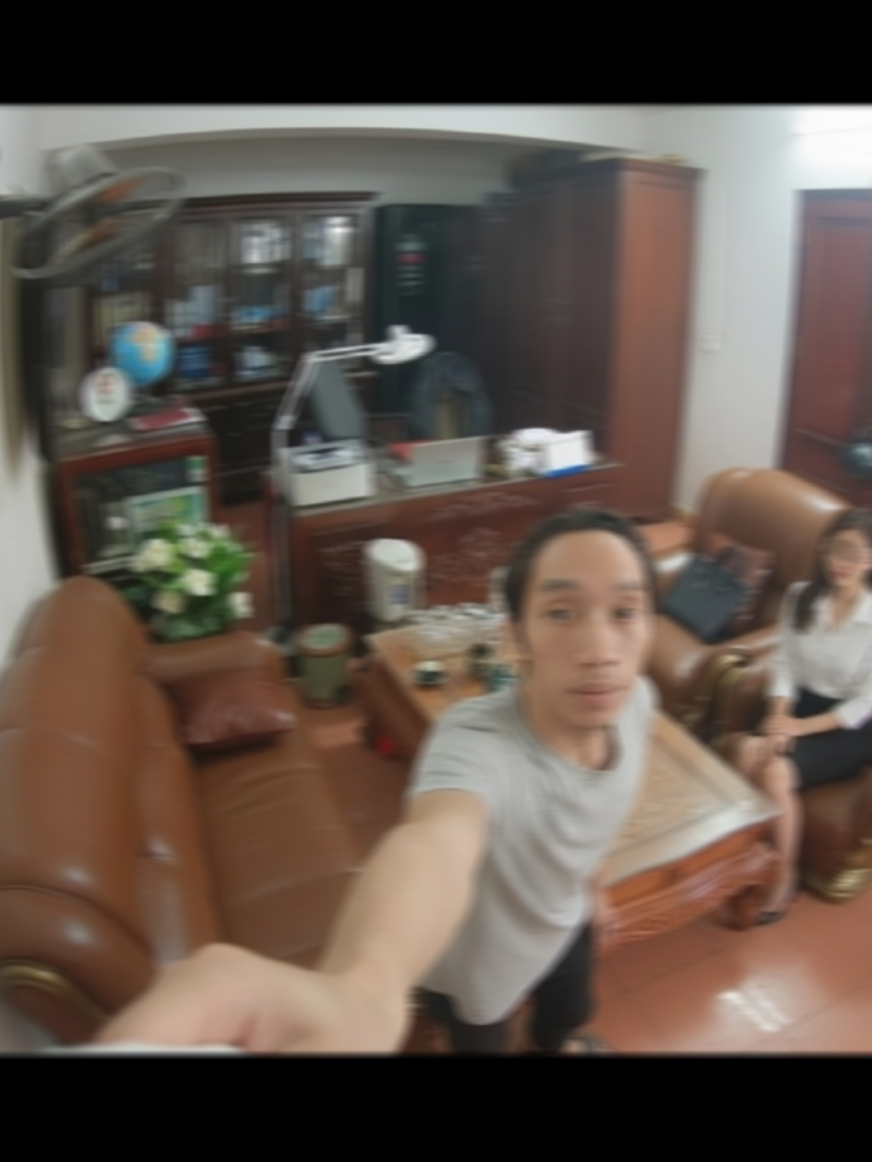 Sếp cứ để em che camera cho #AI #checamera #viral #hot 